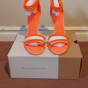 🌞SALE😎Call It Spring orange sandals